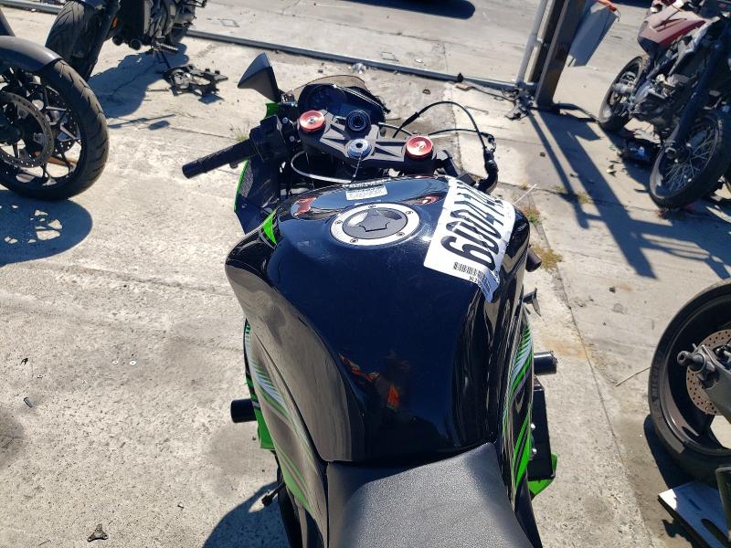 2016 Kawasaki Zx VIN JKBZXJE13GA020392 COPART salvage auction — FRONT END, Ca - Salvage Certificate, sold $2,150 on 2026-07-16 (photo 6)