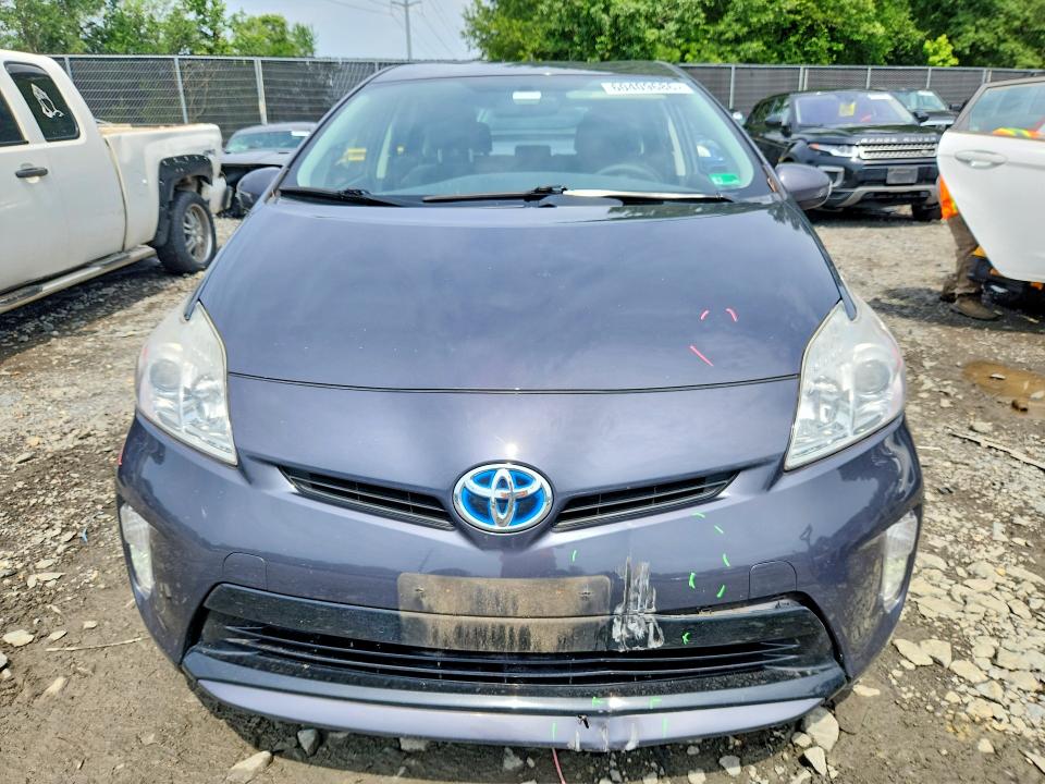 2013 Toyota Prius VIN JTDKN3DU1D1713286 COPART salvage auction — FRONT END, Md - Cert Of Salvage < 75% Damage, sold $5,700 on 2026-07-28 (photo 5)