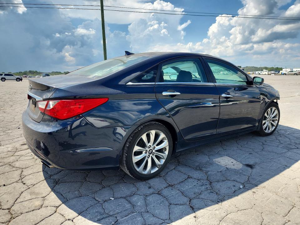 2012 Hyundai Sonata VIN 5NPEC4AC3CH385591 COPART salvage auction — FRONT END, TN - SALVAGE CERTIFICATE (P), sold $525 on 2026-07-27 (photo 3)