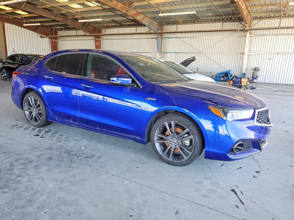 2018 Acura Tlx VIN 19UUB2F63JA010764 COPART salvage auction — VANDALISM, Ca - Salvage Certificate, sold $11,800 on 2026-07-30 (photo 4)