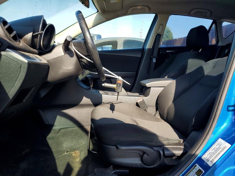 2012 Mazda 3 VIN JM1BL1L86C1619563 COPART salvage auction — FRONT END, Ca - Salvage Certificate, sold $900 on 2026-07-31 (photo 7)