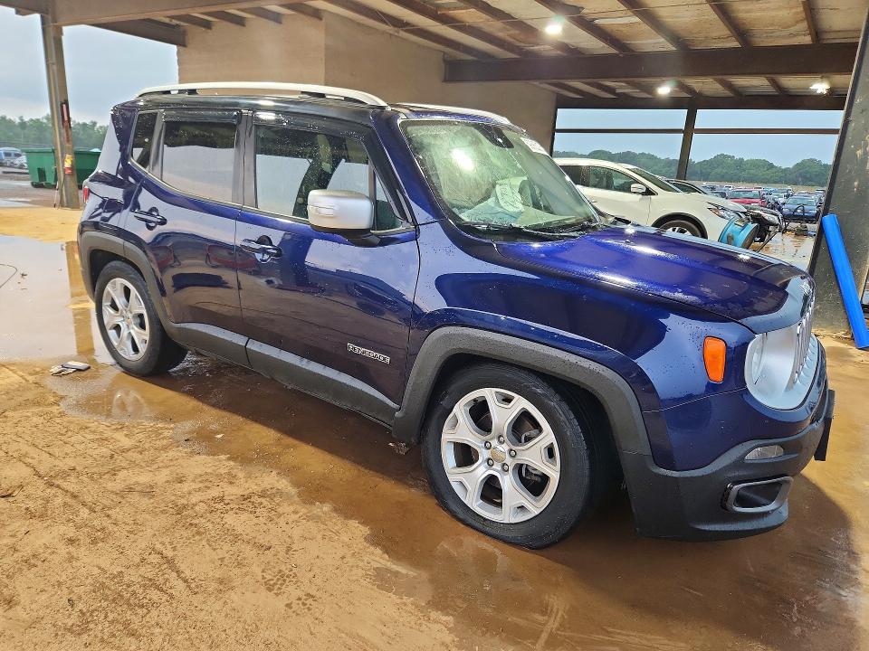 2016 Jeep VIN ZACCJADT3GPC63270 COPART salvage auction — FRONT END, Al - Cert Of Title-Salvage Title, sold $1,600 on 2026-08-12 (photo 4)