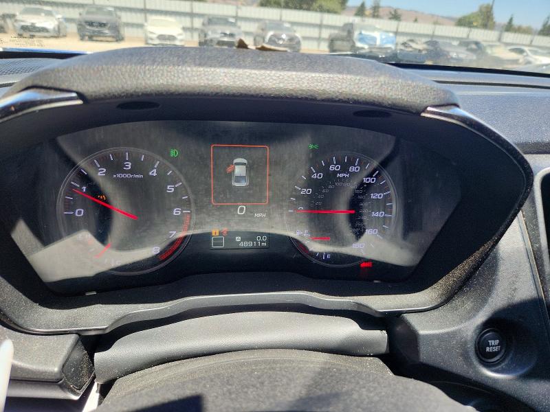 2022 Subaru Wrx VIN JF1VBAF68N9005344 COPART salvage auction — ALL OVER, CA - SALVAGE CERTIFICATE, sold $2,400 on 2026-07-21 (photo 9)