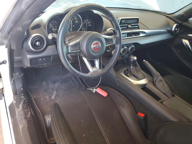 2017 Fiat 124 spider VIN JC1NFAEK1H0107829 COPART salvage auction — MECHANICAL, Salvage Title, sold $2,600 on 2026-07-21 (photo 8)