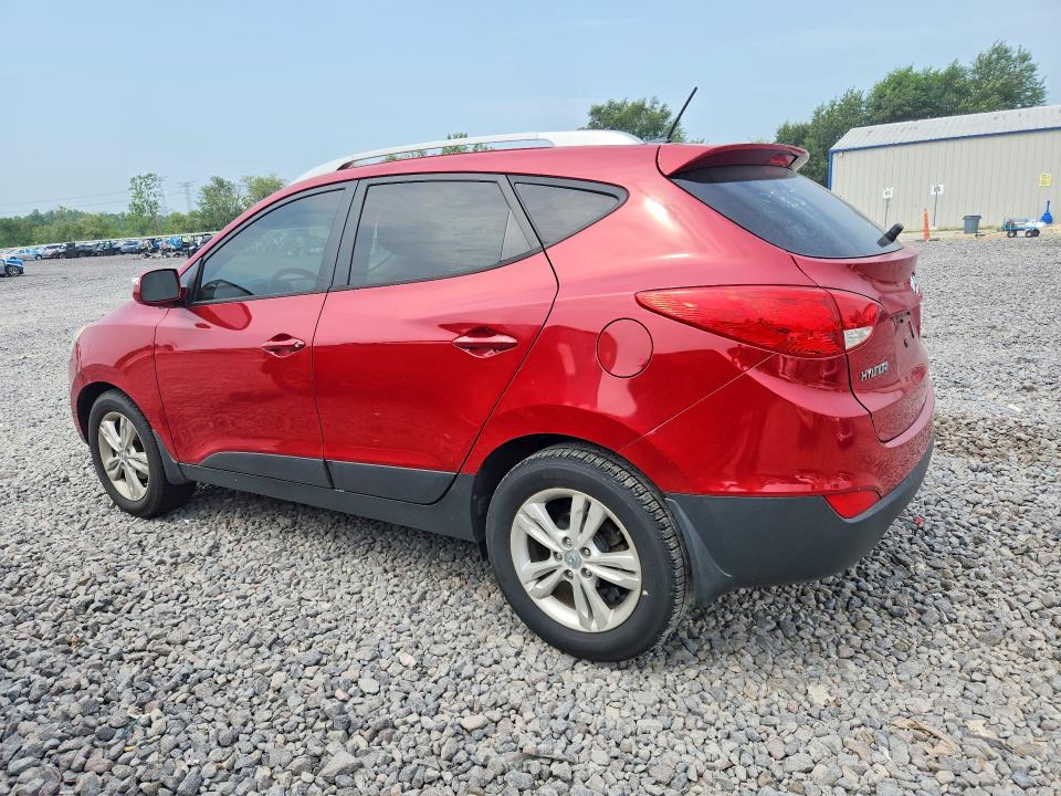 2012 Hyundai Tucson VIN KM8JU3AC8CU524928 COPART salvage auction — REAR END, IL - CERTIFICATE OF TITLE, sold $175 on 2026-07-27 (photo 2)