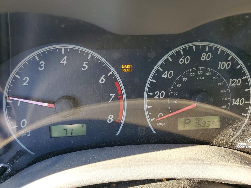 2009 Toyota Corolla VIN JTDBL40E999090485 COPART salvage auction — FRONT END, Ca - Dis/Dlr/Exp Only Clean Title, sold $100 on 2026-07-23 (photo 9)