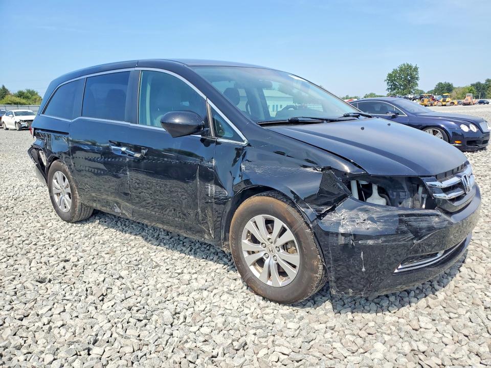 2016 Honda Odyssey VIN 5FNRL5H36GB132587 COPART salvage auction — REAR END, Oh - Cert Of Title-Salvage, sold $90 on 2026-07-30 (photo 4)