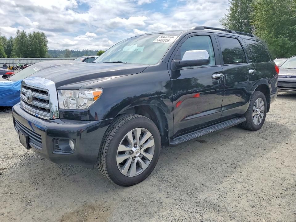 2016 Toyota Sequoia VIN 5TDJY5G1XGS142520 COPART salvage auction — WATER/FLOOD, Wa - Bill Of Sale, sold $8,600 on 2026-07-13 (photo 1)