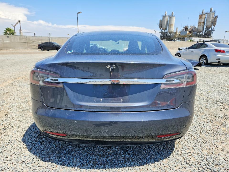 2016 Tesla Model s VIN 5YJSA1E17GF170526 COPART salvage auction — ROOF, CA - SALVAGE CERTIFICATE, sold $2,350 on 2026-07-28 (photo 6)
