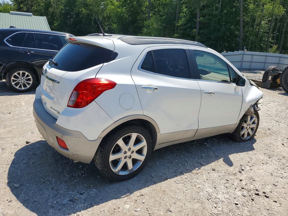 2013 Buick Encore VIN KL4CJHSB4DB106494 COPART salvage auction — FRONT END, MA - CERT OF TITLE-RECONSTRCTD COLL, sold $200 on 2026-07-29 (photo 3)