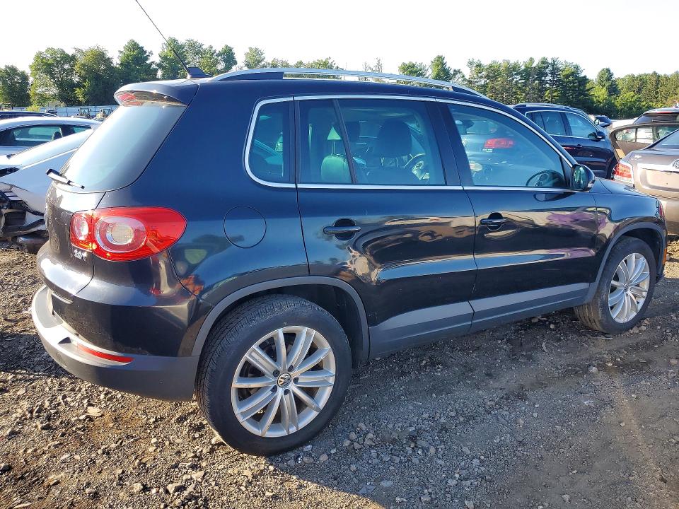 2011 Volkswagen Tiguan VIN WVGAV7AX1BW550801 COPART salvage auction — FRONT END, Md - Certificate Of Title (P), sold $450 on 2026-08-03 (photo 3)