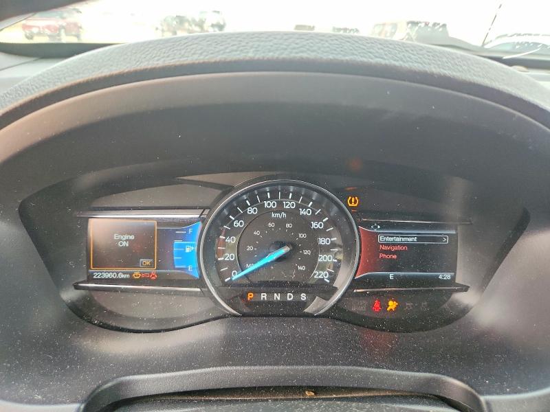 2016 Ford Explorer VIN 1FM5K8F83GGB67123 COPART salvage auction — FRONT END, Ab - Bos - Salvage, sold $2,200 on 2026-08-27 (photo 9)