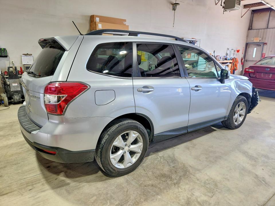 2015 Subaru Forester VIN JF2SJAKC9FH479436 COPART salvage auction — FRONT END, Pa - Certificate Of Salvage, sold $1,050 on 2026-07-17 (photo 3)