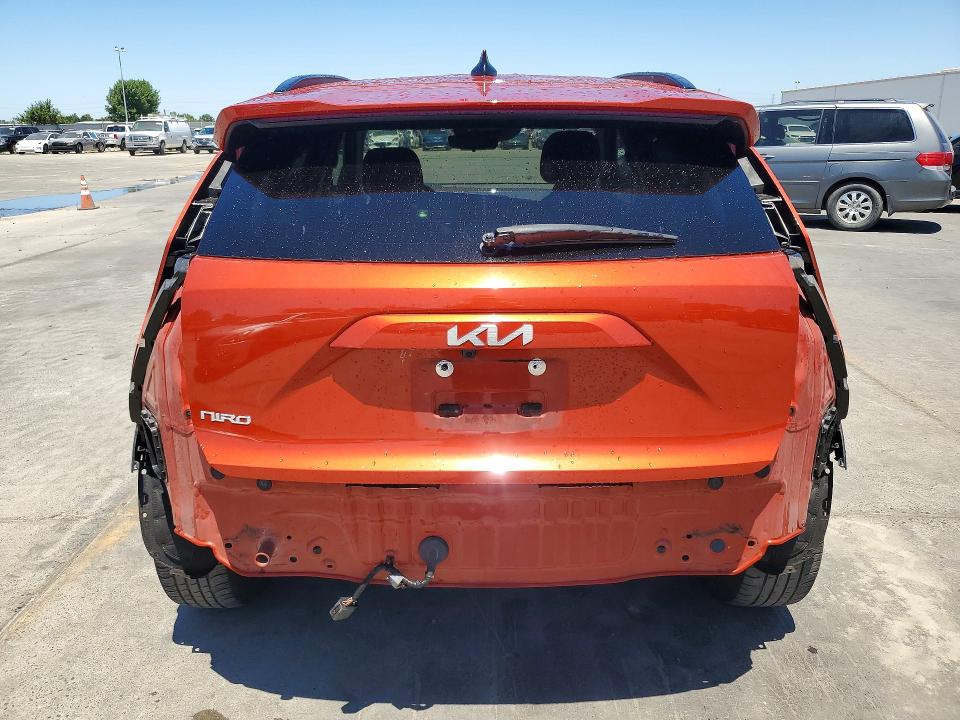 2023 Kia Niro VIN KNDCR3L14P5021617 COPART salvage auction — REAR END, Ca - Certificate Of Title, sold $1,100 on 2026-07-27 (photo 6)