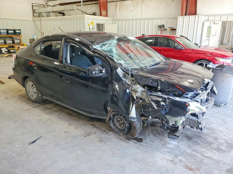 2024 Mitsubishi Mirage VIN ML32FUFJ5RHF06961 COPART salvage auction — FRONT END, Ny - Mv-907A Salvage Certificate, sold $1,250 on 2026-07-15 (photo 4)