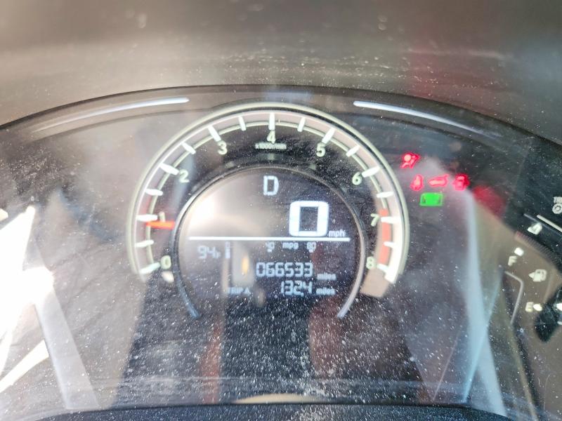2018 Honda Cr-v VIN 2HKRW5H35JH425560 COPART salvage auction — FRONT END, Ca - Salvage Certificate, sold $6,400 on 2026-07-18 (photo 9)