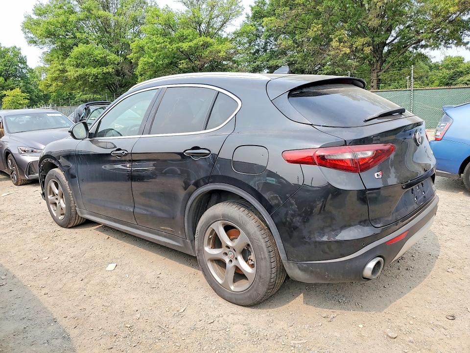 2021 Alfa romeo Stelvio VIN ZASPAKAN1M7D11913 COPART salvage auction — FRONT END, Md - Certificate Of Title, sold $3,700 on 2026-08-04 (photo 2)
