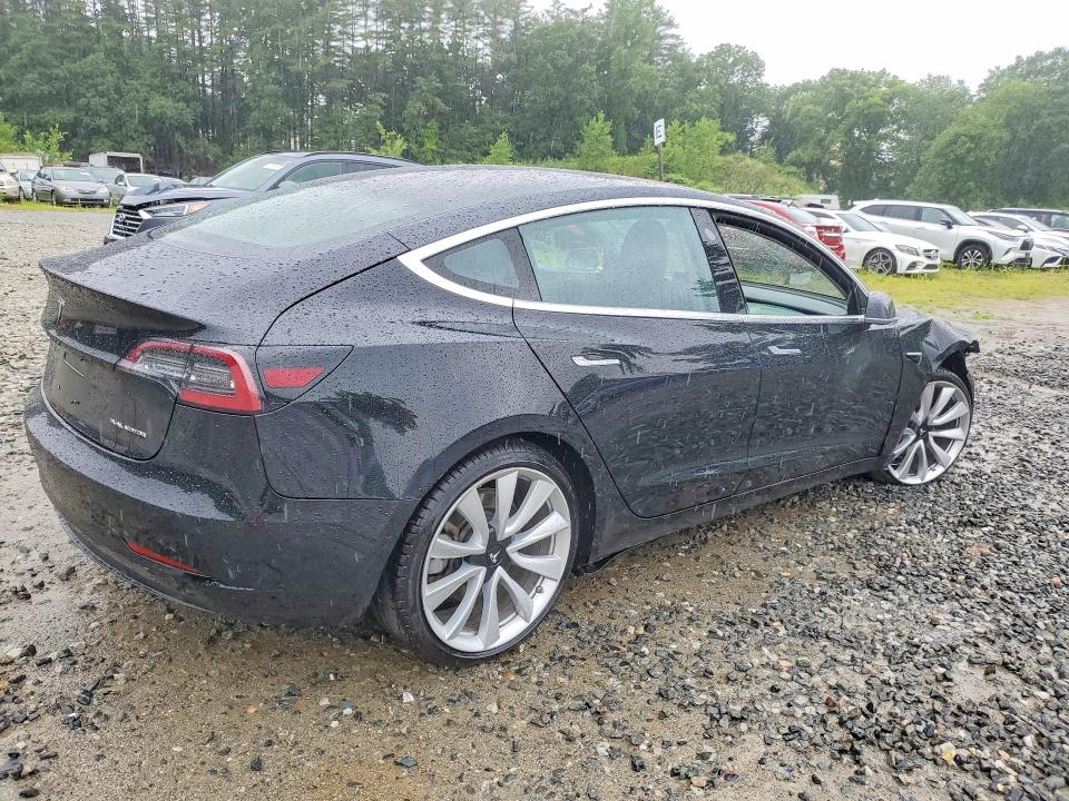 2018 Tesla Model 3 VIN 5YJ3E1EBXJF067304 COPART salvage auction — FRONT END, Salvage Title, sold $10,254 on 2026-07-09 (photo 3)
