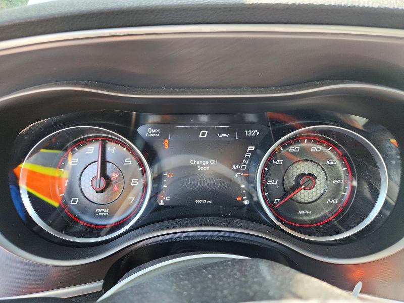 2021 Dodge Charger VIN 2C3CDXBG7MH527205 COPART salvage auction — FRONT END, CA - CERTIFICATE OF TITLE, sold $4,850 on 2026-07-27 (photo 9)