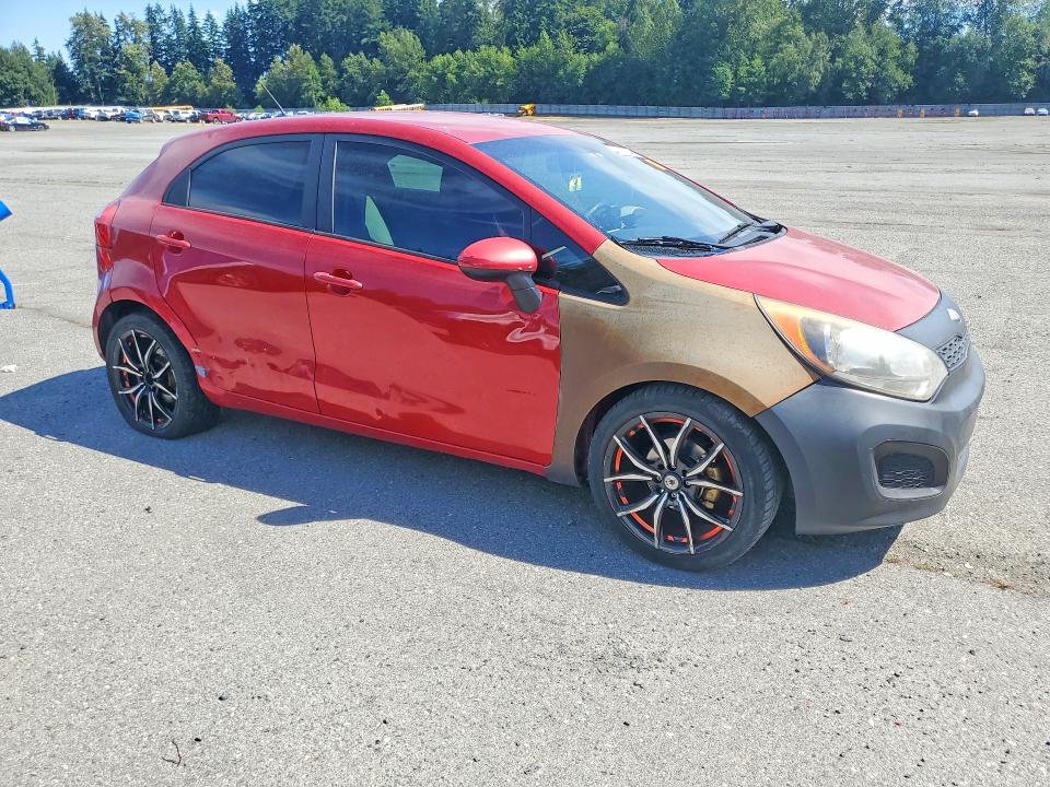 2013 Kia Rio VIN KNADM5A34D6261739 COPART salvage auction — SIDE, Wa - Bill Of Sale, sold $275 on 2026-07-20 (photo 4)