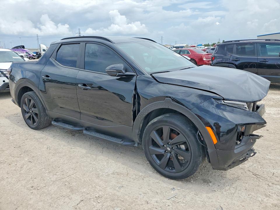 2024 Hyundai Santa cruz VIN 5NTJCDAF1RH080609 COPART salvage auction — FRONT END, Tx - Salvage Vehicle Title, sold $9,200 on 2026-07-28 (photo 4)