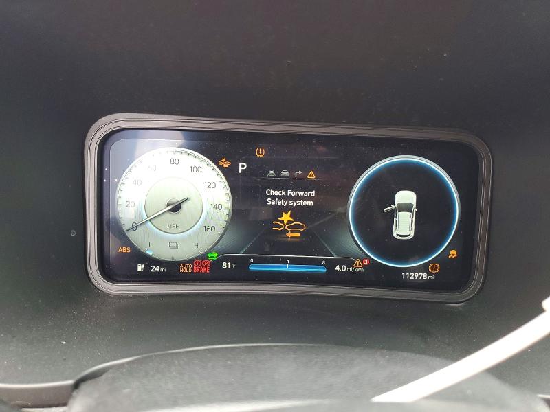 2023 Hyundai Kona VIN KM8K33AG3PU187293 COPART salvage auction — MECHANICAL, NV - CERTIFICATE OF TITLE, sold $5,900 on 2026-07-22 (photo 9)