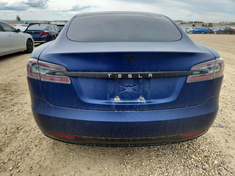 2017 Tesla Model s VIN 5YJSA1E24HF223290 COPART salvage auction — FRONT END, Ab - Bos - Salvage, sold $2,250 on 2026-07-23 (photo 6)