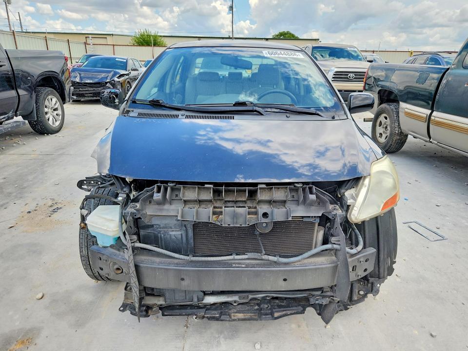 2010 Toyota Yaris VIN JTDBT4K35A4063572 COPART salvage auction — FRONT END, Tx - Salvage Vehicle Title, sold $500 on 2026-07-28 (photo 5)