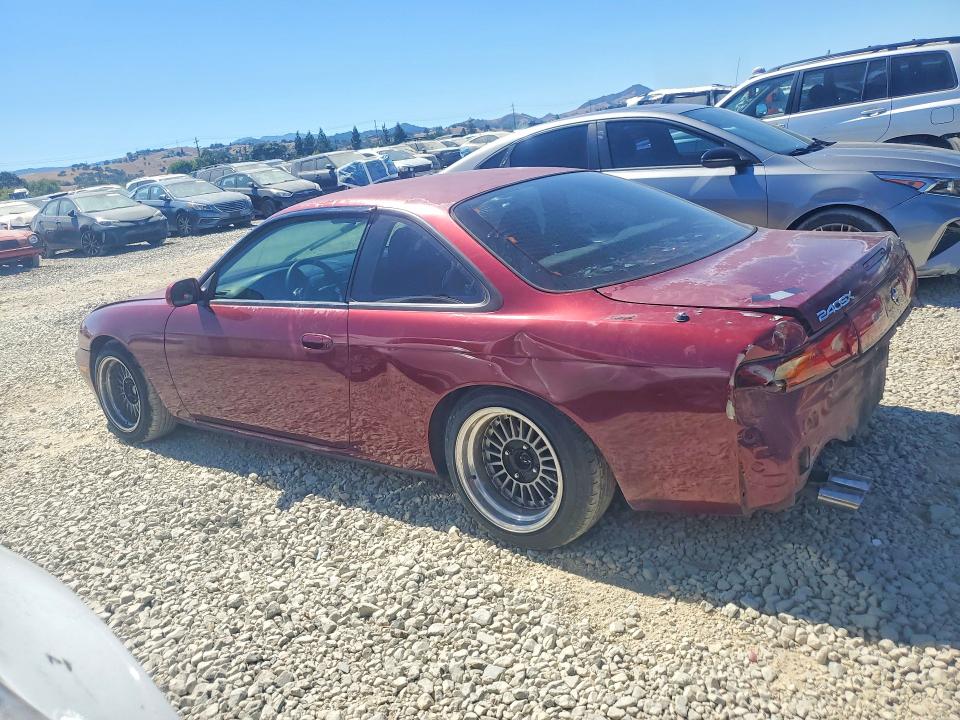 1995 Nissan 240sx VIN JN1AS44D8SW000964 COPART salvage auction — REAR END, Ca - Salvage Certificate, sold $3,300 on 2026-07-28 (photo 2)
