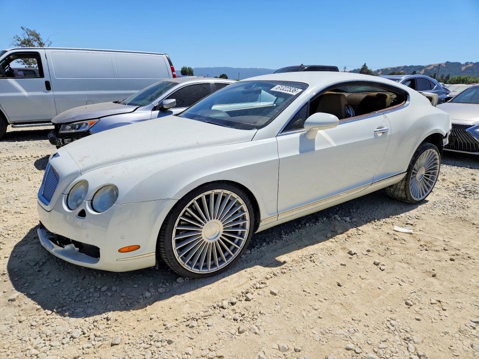 2005 Bentley Continental VIN SCBCR63W65C030182 COPART salvage auction — REAR END, Ca - Salvage Certificate, sold $3,000 on 2026-07-30 (photo 1)