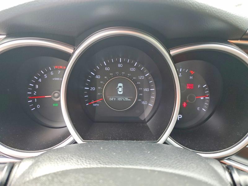 2015 Kia Optima VIN 5XXGM4A72FG385185 COPART salvage auction — REAR END, Md - Cert Of Salvage > 75% Damage, sold $550 on 2026-07-28 (photo 9)