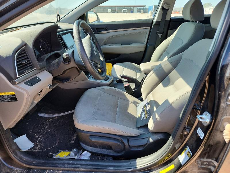 2017 Hyundai Elantra VIN KMHD84LF7HU060357 COPART salvage auction — HAIL, Nm - Certificate Of Title, sold $1,200 on 2026-07-22 (photo 7)