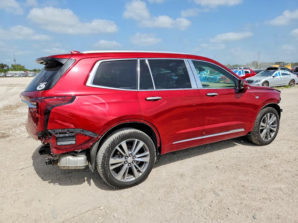 2020 Cadillac Xt6 VIN 1GYKPFRSXLZ208960 COPART salvage auction — FRONT END, Fl - Cert Of Title Slvg Rebuildable, sold $9,200 on 2026-08-20 (photo 3)