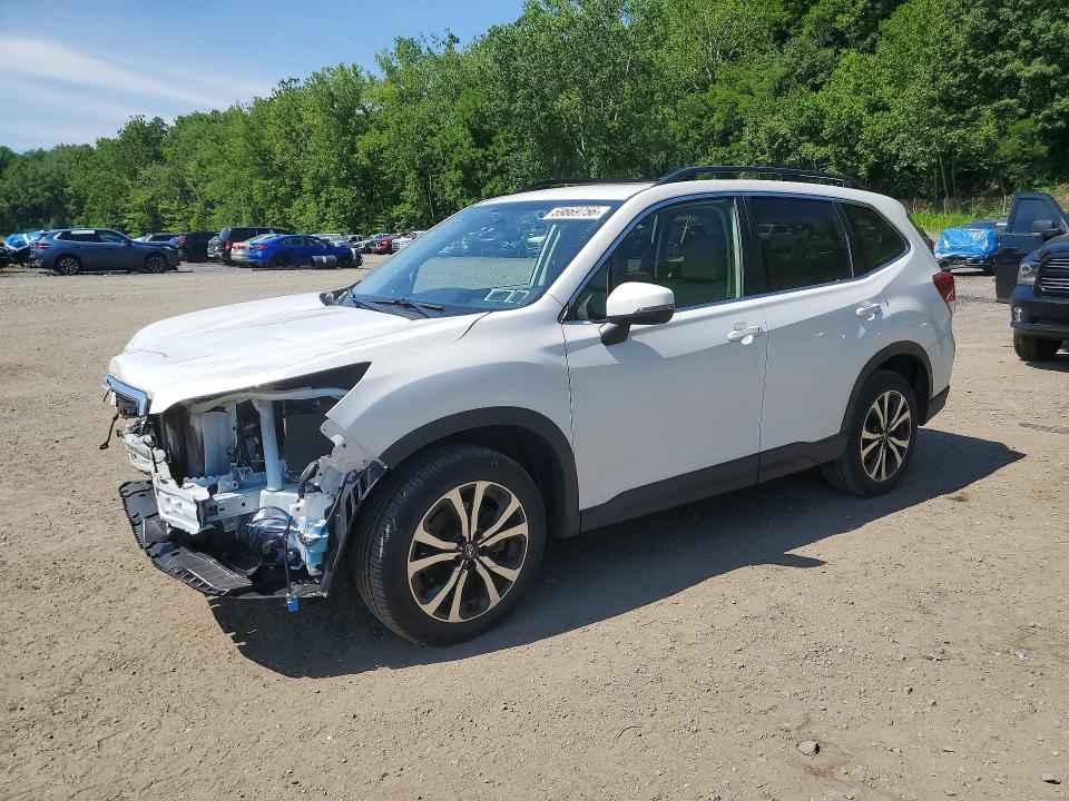2021 Subaru Forester VIN JF2SKASC0MH547536 COPART salvage auction — FRONT END, Ny - Mv-907A Salvage Certificate, sold $5,300 on 2026-07-14 (photo 1)