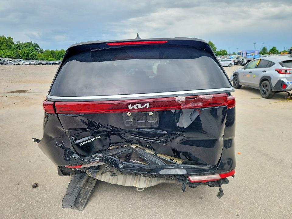 2023 Kia Carnival VIN KNDNB4H30P6234751 COPART salvage auction — REAR END, Id - Salvage Certificate Of Title, sold $175 on 2026-07-24 (photo 6)