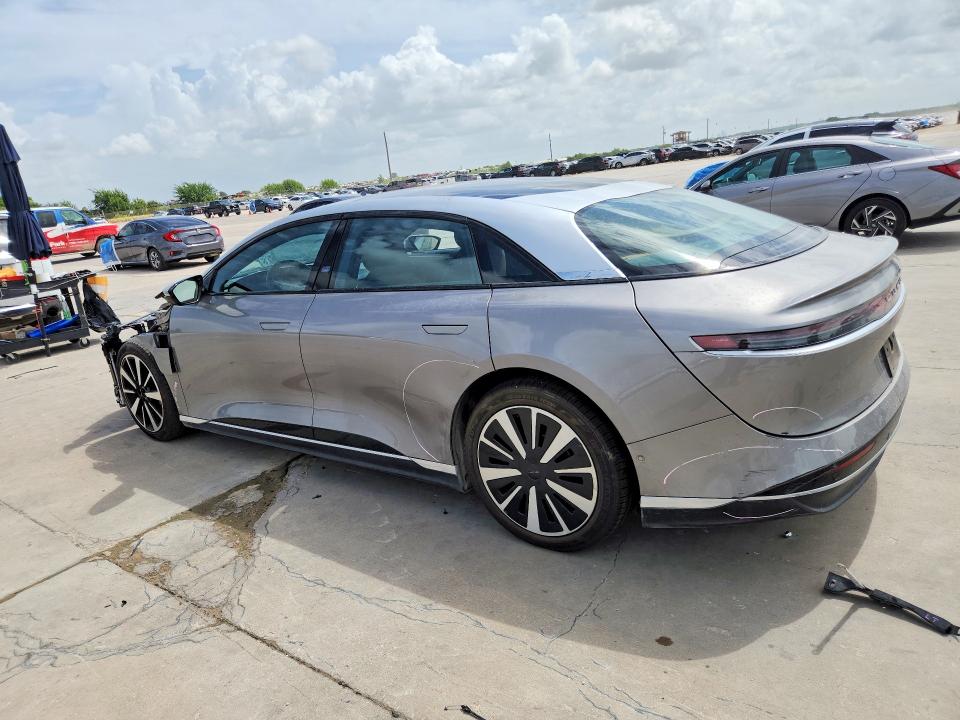 2023 Lucid Air VIN 50EA1GBA6PA005994 COPART salvage auction — FRONT END, Tx - Certificate Of Title, sold $8,500 on 2026-08-27 (photo 2)