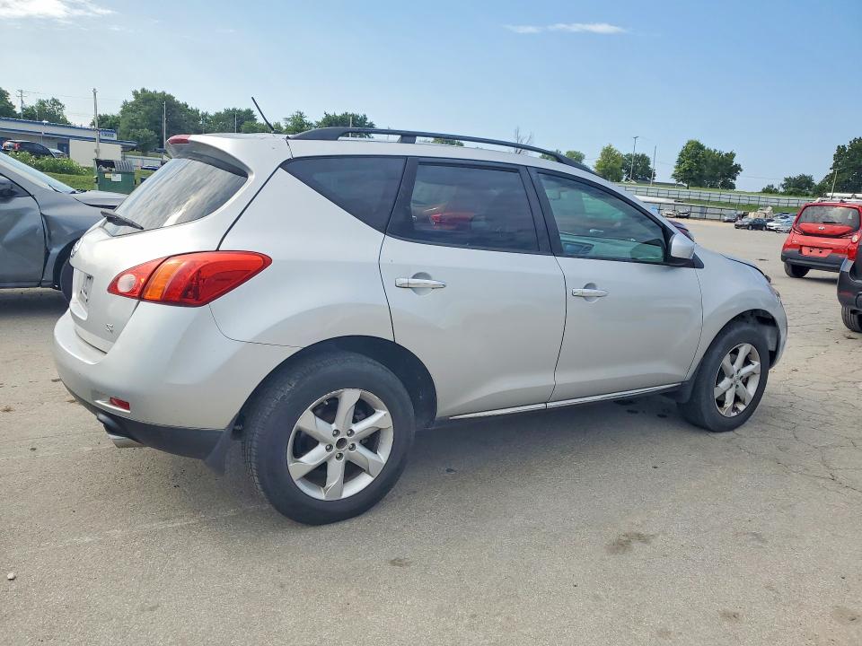 2009 Nissan Murano VIN JN8AZ18U19W019565 COPART salvage auction — SIDE, IL - CERTIFICATE OF TITLE, sold $325 on 2026-07-29 (photo 3)
