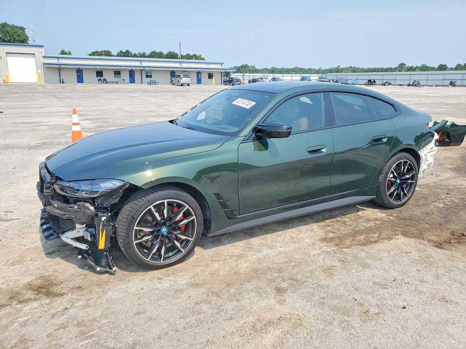 2024 BMW I4 VIN WBY33AW09RFT18063 — COPART salvage auction photo