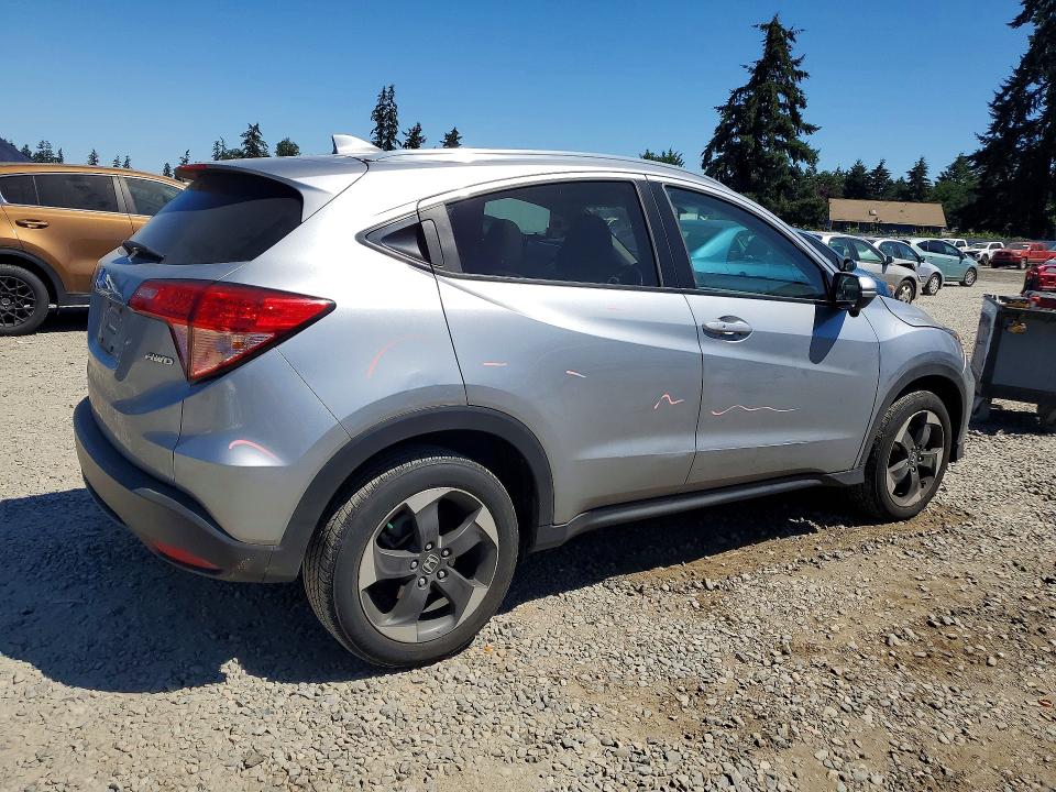 2018 Honda Hr-v VIN 3CZRU6H70JM731360 COPART salvage auction — FRONT END, Wa - Bill Of Sale, sold $6,300 on 2026-07-17 (photo 3)