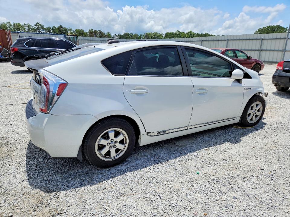 2012 Toyota Prius VIN JTDKN3DU6C5422063 COPART salvage auction — FRONT END, Ga - Cert Of Title-Salvage, sold $2,200 on 2026-07-27 (photo 3)