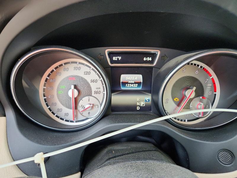 2017 Mercedes-benz VIN WDCTG4EB9HJ336062 COPART salvage auction — MINOR DENT/SCRATCHES, TX - CERTIFICATE OF TITLE (P), sold $2,300 on 2026-07-27 (photo 9)