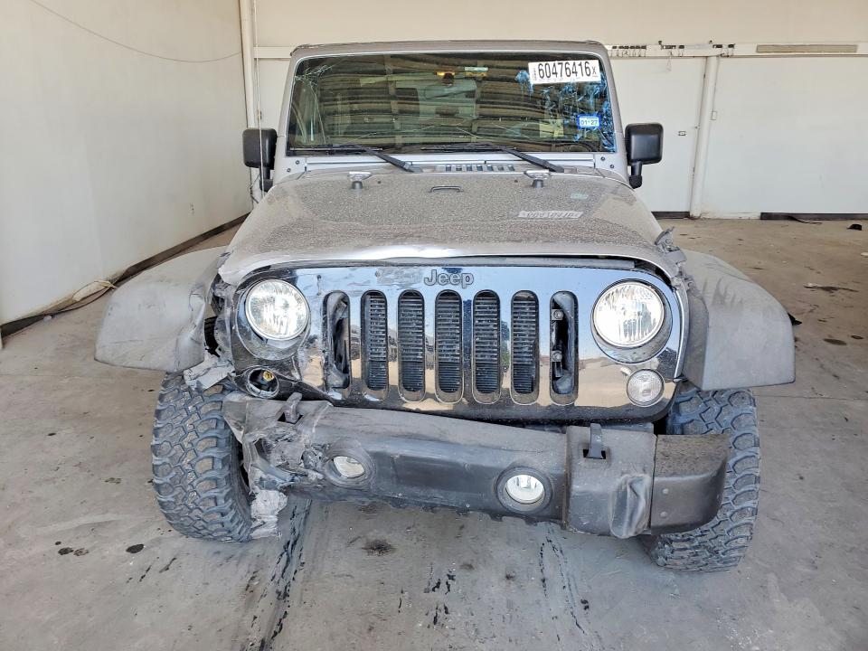 2018 Jeep Wrangler / VIN 1C4AJWAGXJL898204 COPART salvage auction — FRONT END, Tx - Salvage Vehicle Title, sold $6,999 on 2026-08-03 (photo 5)
