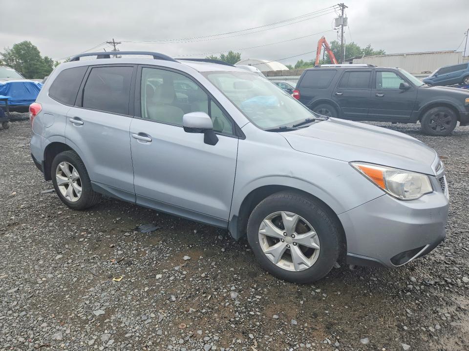 2014 Subaru Forester VIN JF2SJADC1EH487834 COPART salvage auction — SIDE, Nj - Cert Of Title-Salvage, sold $375 on 2026-07-24 (photo 4)