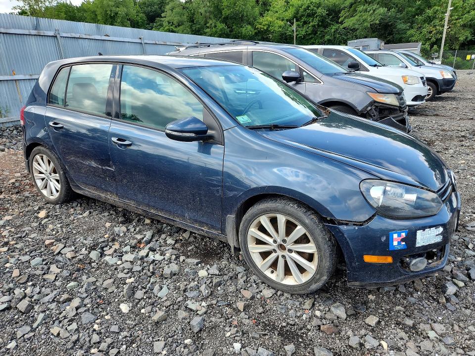 2012 Volkswagen Golf VIN WVWNM7AJ4CW160541 COPART salvage auction — FRONT END, Ma - Certificate Of Title, sold $475 on 2026-08-13 (photo 4)