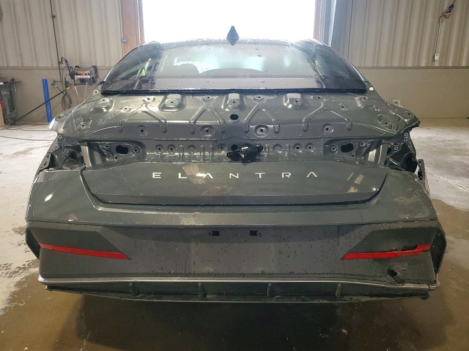 2026 Hyundai Elantra VIN KMHLM4DG3TU191163 COPART salvage auction — REAR END, FL - CERTIFICATE OF TITLE, sold $725 on 2026-07-27 (photo 6)