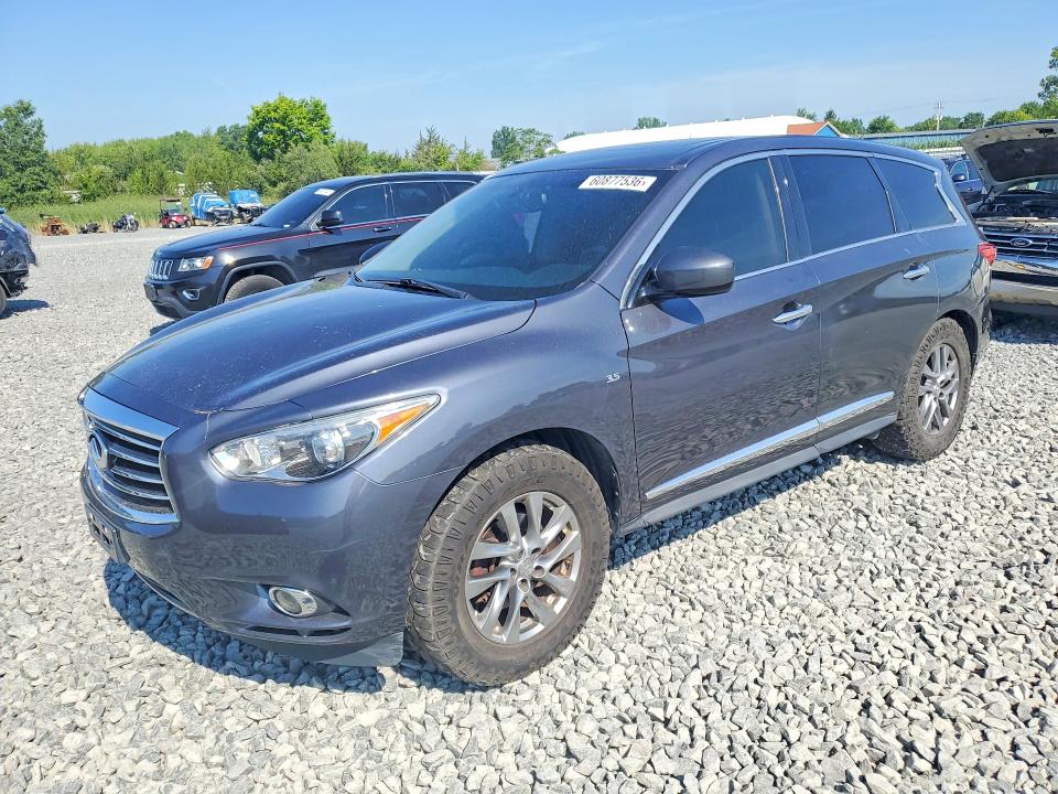 2014 Infiniti Qx60 VIN 5N1AL0MM8EC527567 COPART salvage auction — MECHANICAL, Oh - Certificate Of Title, sold $275 on 2026-07-27 (photo 1)