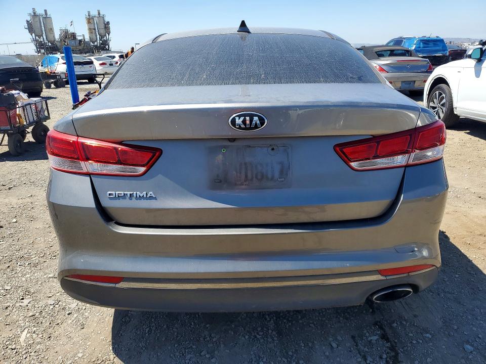 2016 Kia Optima VIN 5XXGT4L30GG002391 COPART salvage auction — SIDE, Ca - Dis/Dlr/Exp Only Clean Title, sold $1,050 on 2026-07-28 (photo 6)