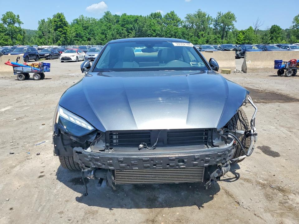 2021 Audi VIN WAUTAAF5XMA055751 COPART salvage auction — FRONT END, Ny - Mv-907A Salvage Certificate, sold $9,800 on 2026-07-09 (photo 5)