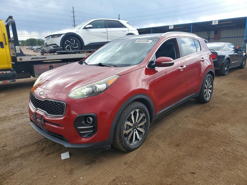 2017 Kia Sportage VIN KNDPN3AC7H7083696 COPART salvage auction — MINOR DENT/SCRATCHES, Co - Dis/Dlr/Exp Only Clean Title, sold $3,600 on 2026-07-22 (photo 1)