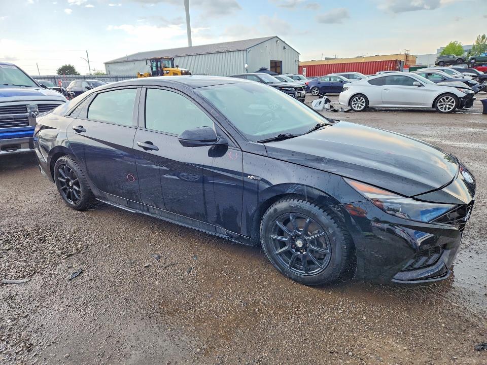 2022 Hyundai VIN KMHLR4AF6NU214791 COPART salvage auction — FRONT END, On - Permit No Brand - Unfit, sold $5,400 on 2026-07-16 (photo 4)